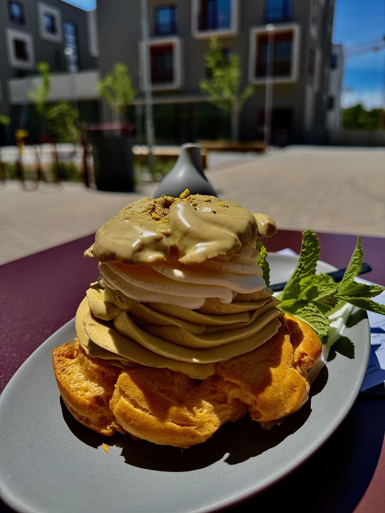 Pistáciový dezert